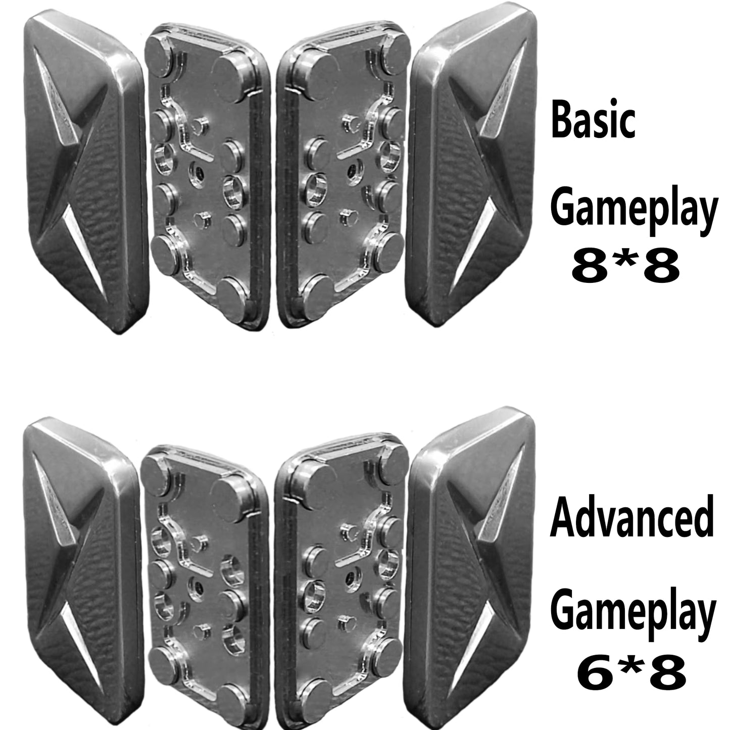 EDC Fidget Sliders Slider Metal Fidget Toys Stress Relief for Adults Magnetic Metal Infinite Fidget