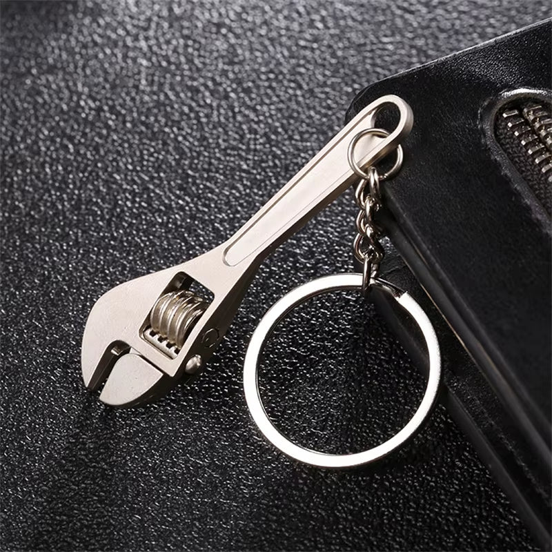 Adjustable Wrench Keychain