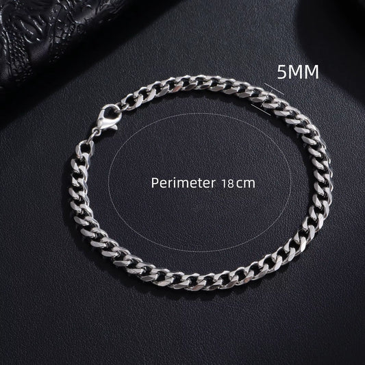 Classic Chain Bracelet Stainless Steel