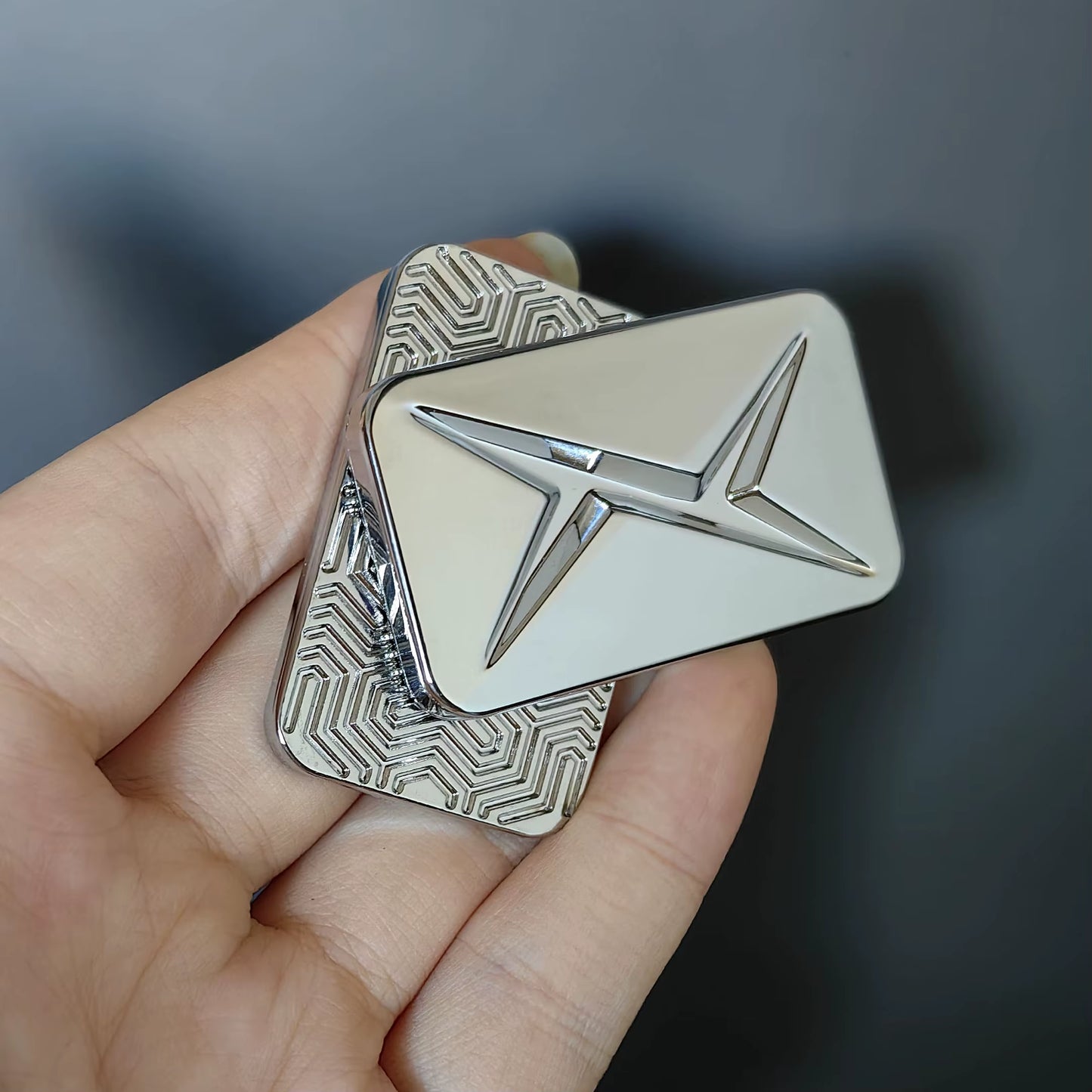 EDC Fidget Sliders Slider Metal Fidget Toys Stress Relief for Adults Magnetic Metal Infinite Fidget