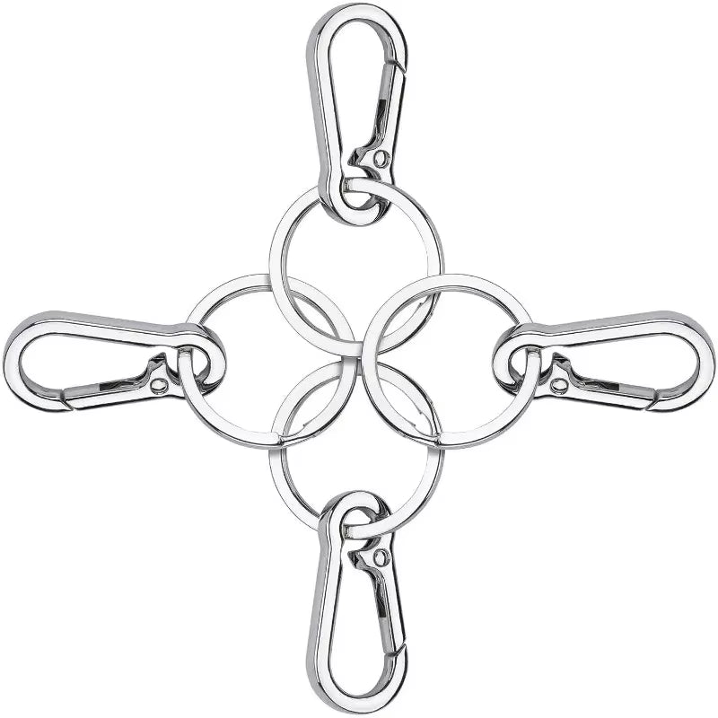 Metal Gourd Buckle Keychain 