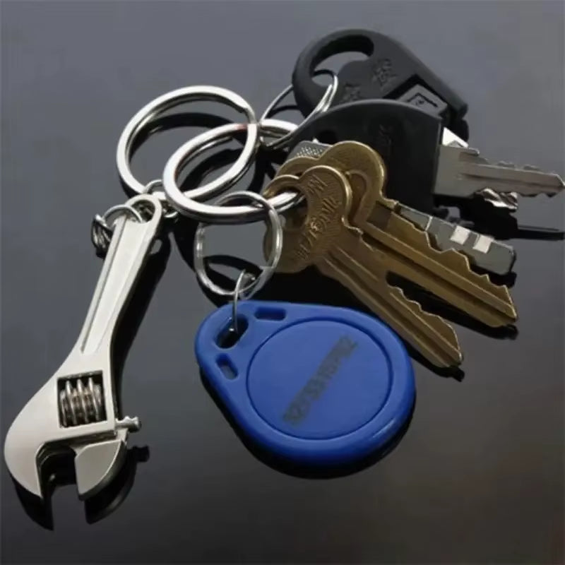 Adjustable Wrench Keychain