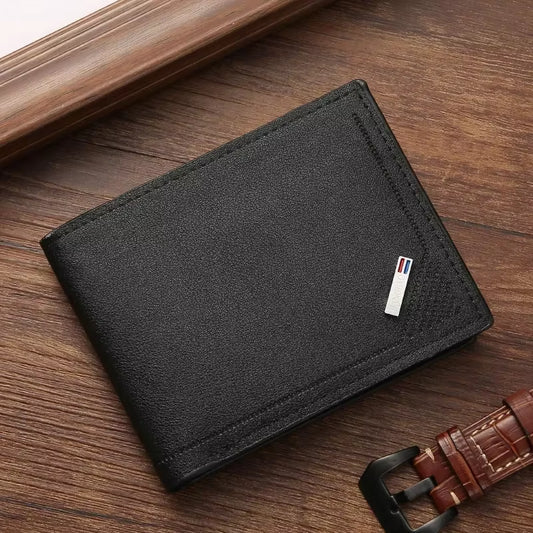 Men’s Slim Foldable Soft Leather Wallet