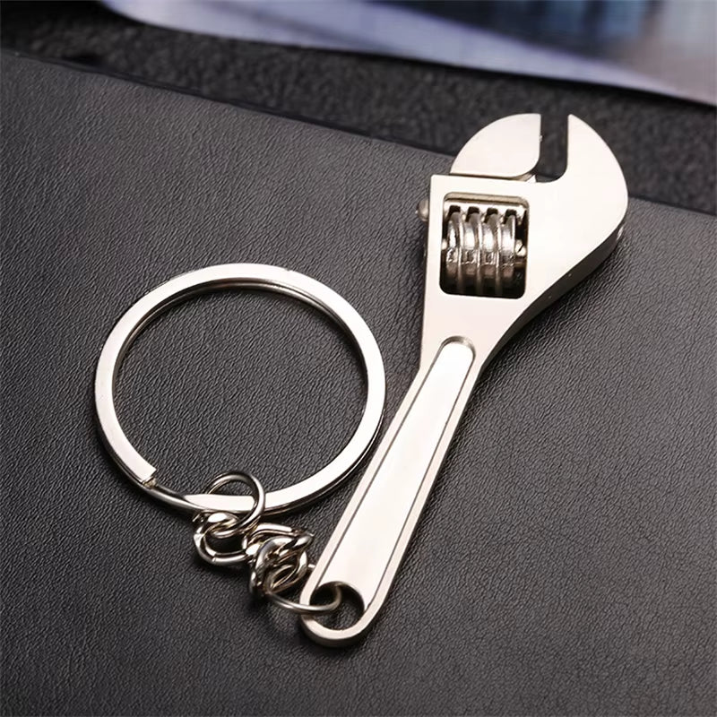 Adjustable Wrench Keychain