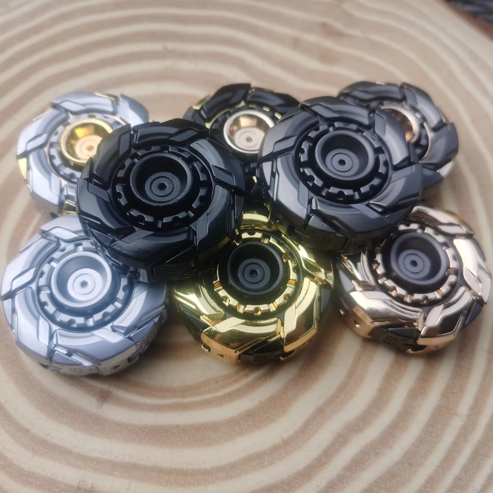 EDC Fidget Sliders Armor Spinning Stress Relief 