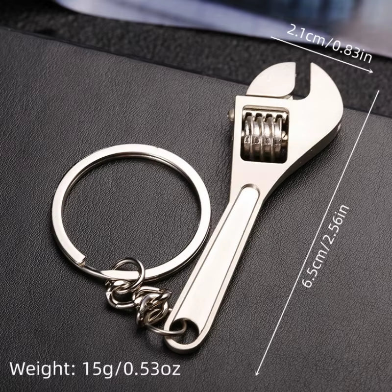 Adjustable Wrench Keychain